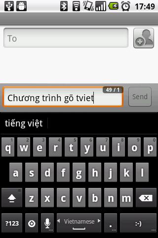 Ứng dụng Gõ Tiếng Việt Cho Android
